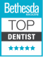 Bethesda Magazine Top Dentist badge