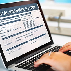 Online dental insurance form