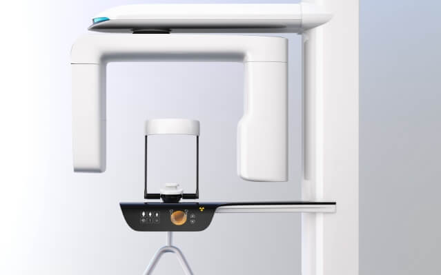 C T cone beam digital x-ray scanner