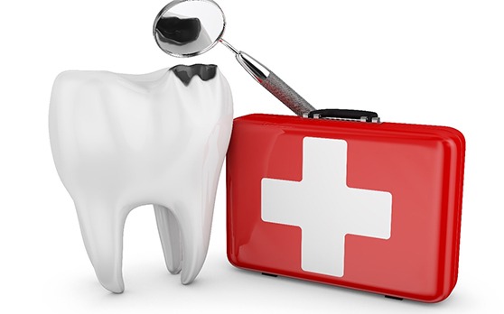 illustration of dental emergency in Rockville