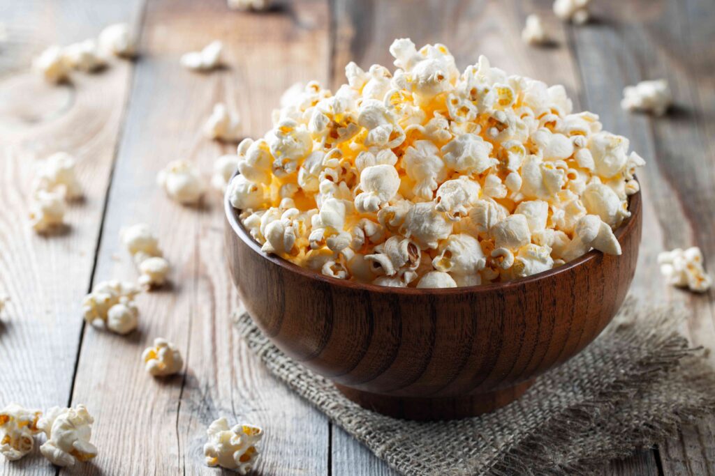 Bowl of popcorn